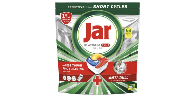 Jar Platinum Plus kapsle na mytí nádobí 63ks                                                                                                                                                                                                              